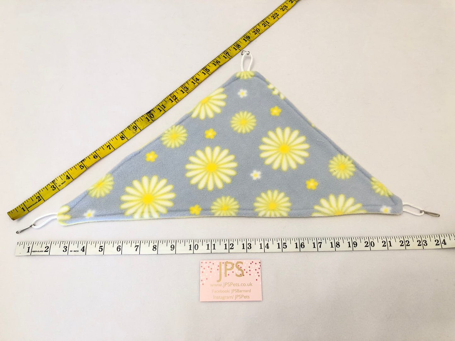 Corner Hammock - daisies & choose your own plain colour underside