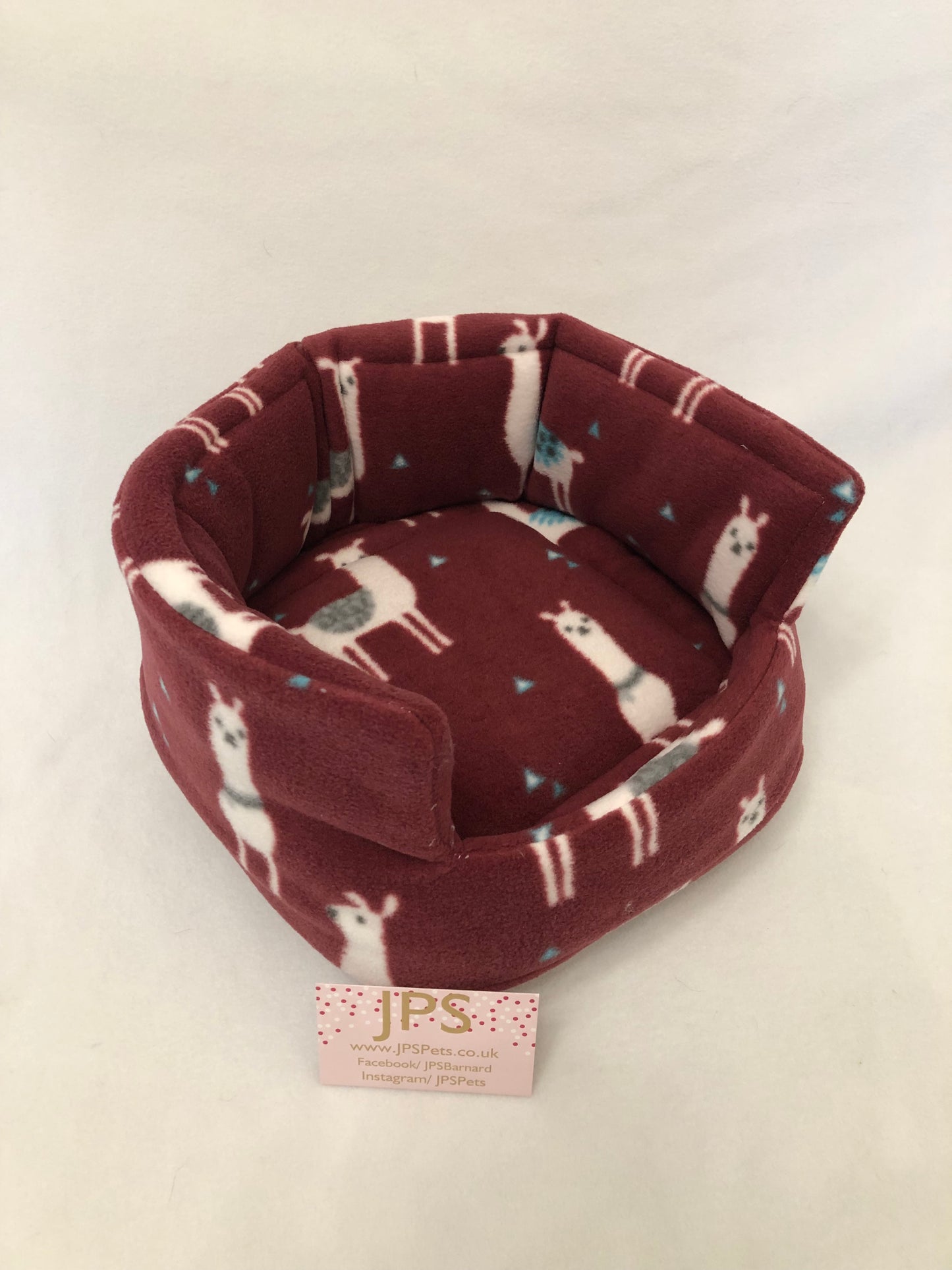 Cuddle Cup 11 Inch - Wine Llama