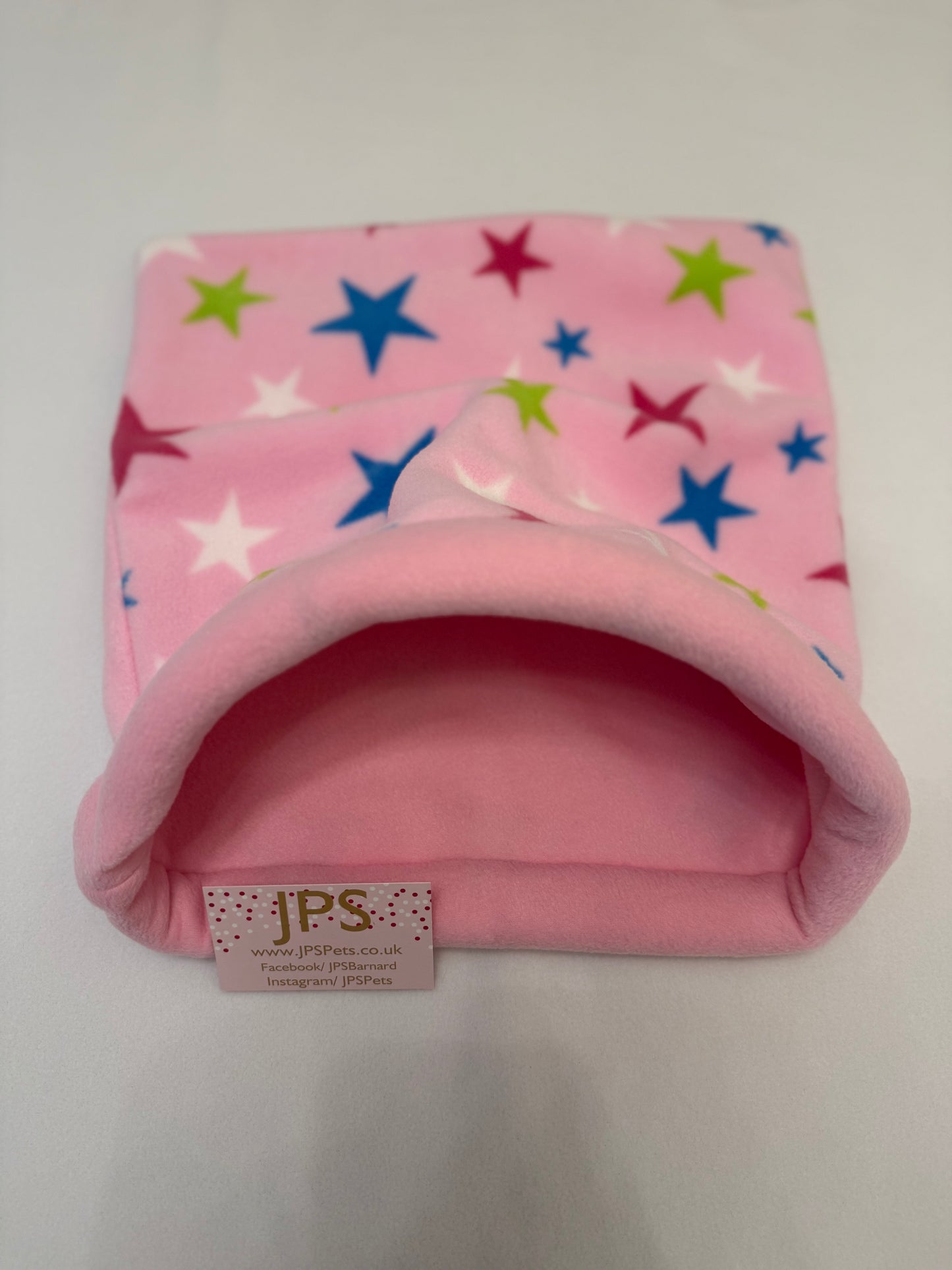 Cuddle Sack - Pink Multi Star & Baby Pink
