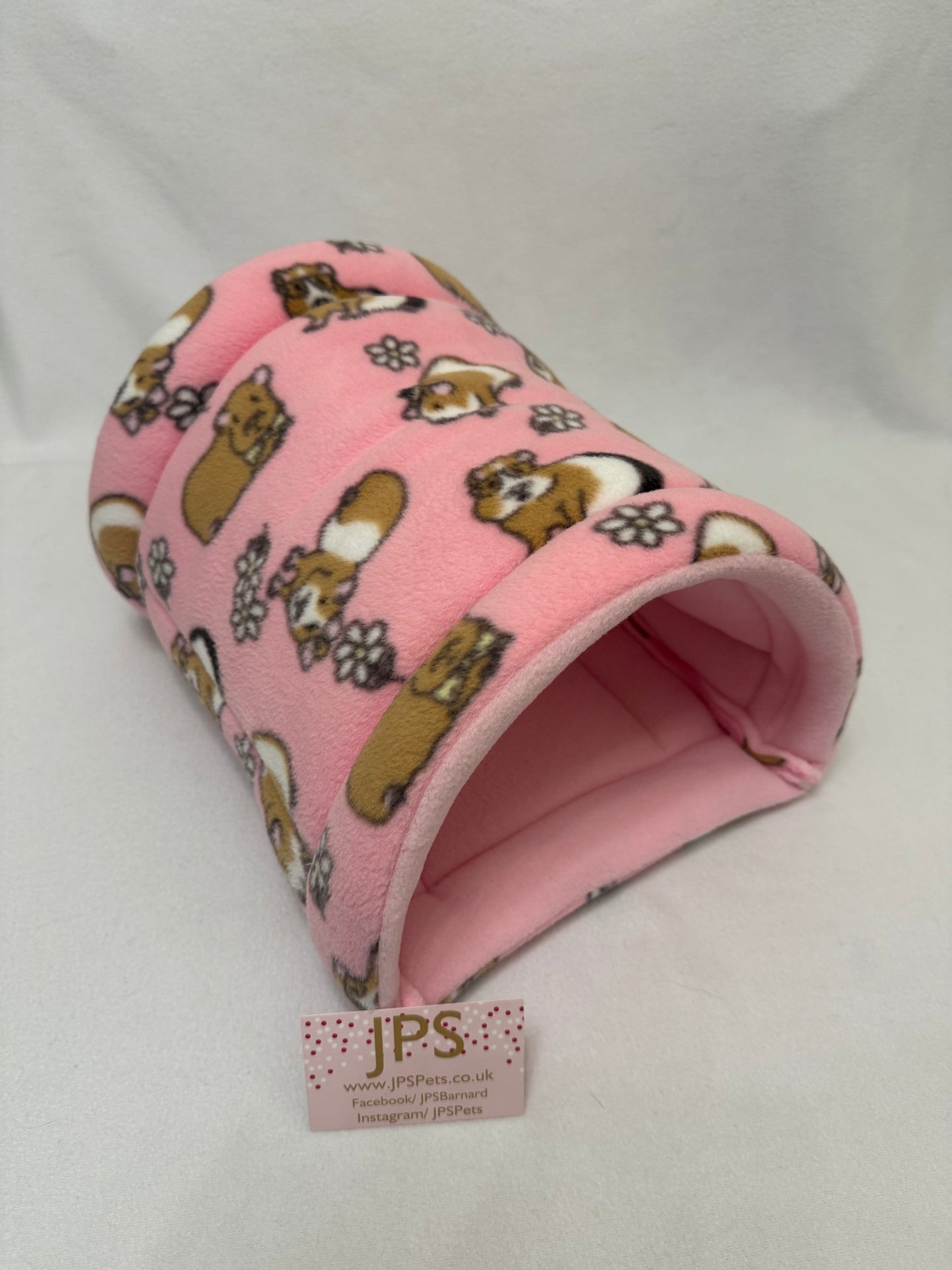 Tunnel - pink guinea pig & baby pink