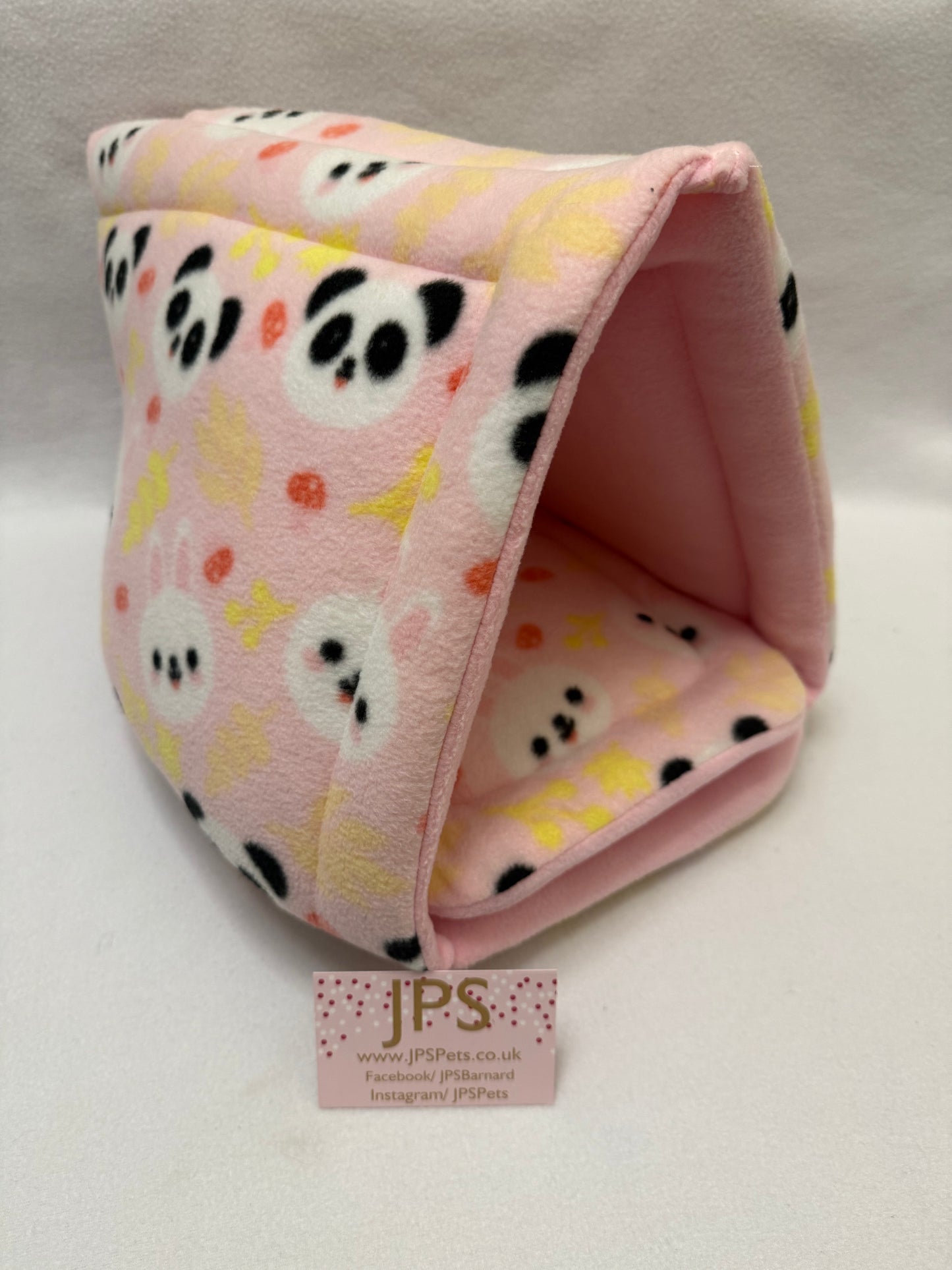 Igloo Teepee - Pink Panda Bunnies & Baby Pink