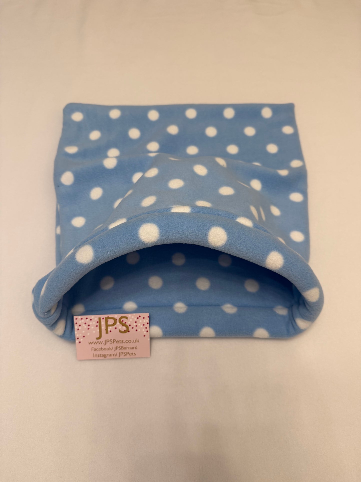 Cuddle Sack - Blue Polka