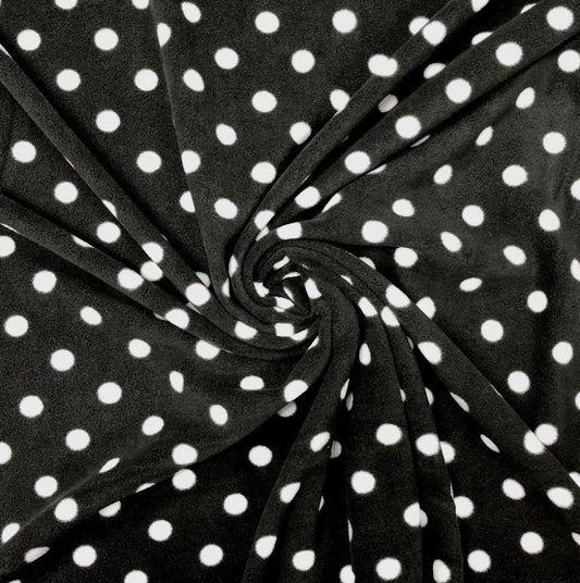 Black polka