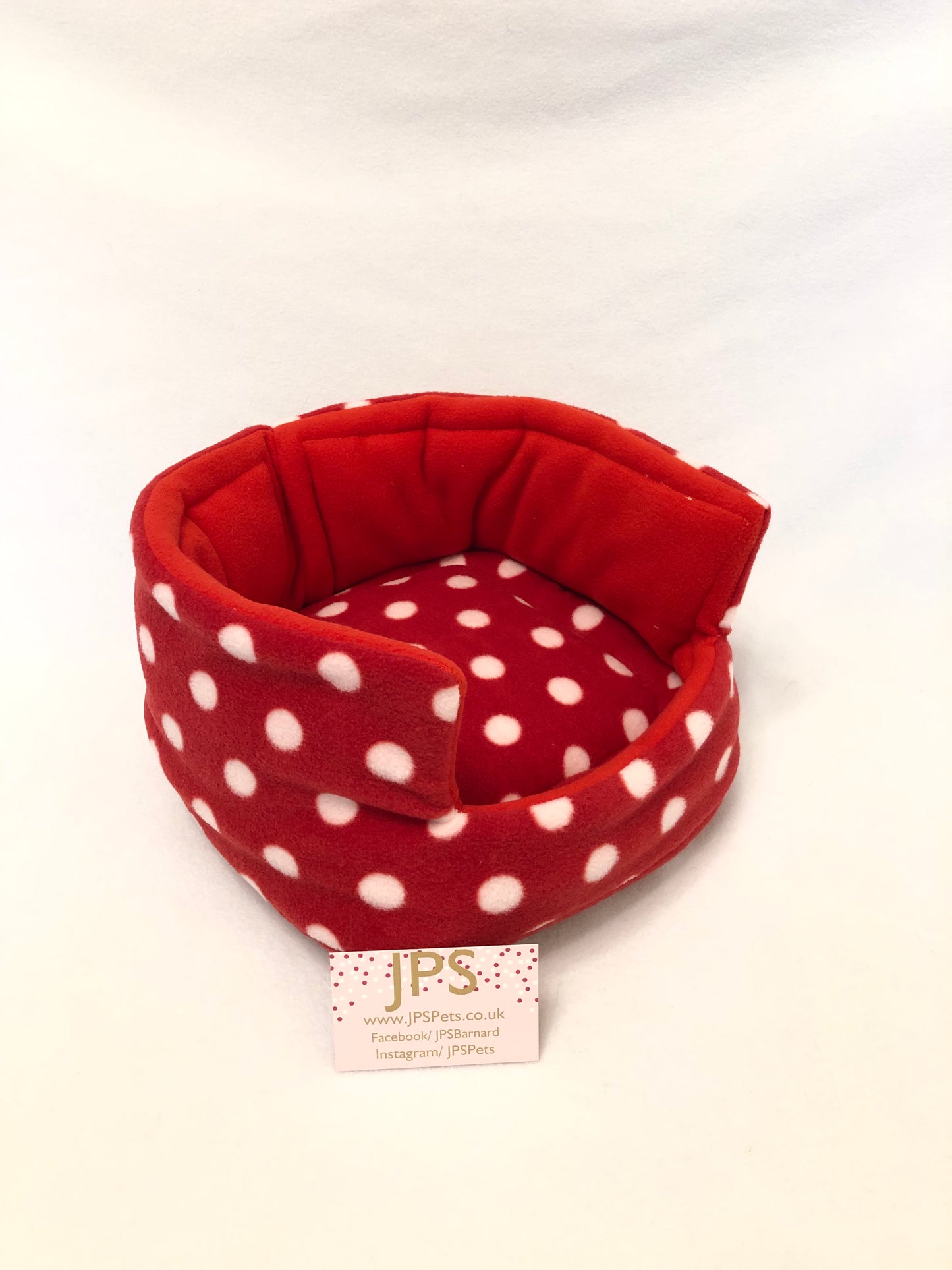 Cuddle Cup 11 Inch - Red Polka & Red