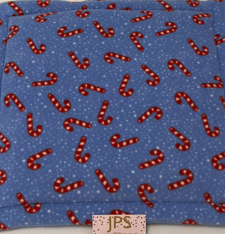 Cuddle Sack - blue candy cane