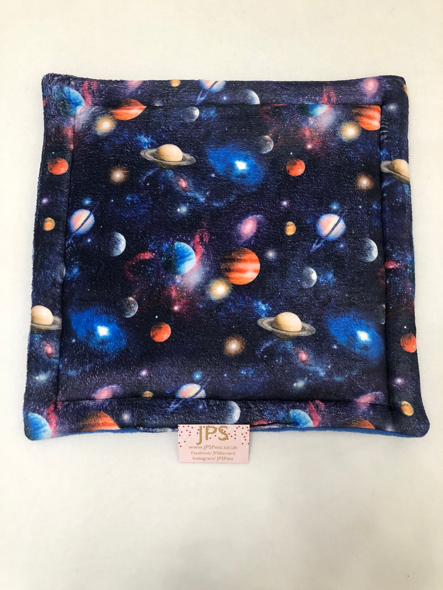 18 x 18 Inch Pad - Digital Space & Royal Blue Underside