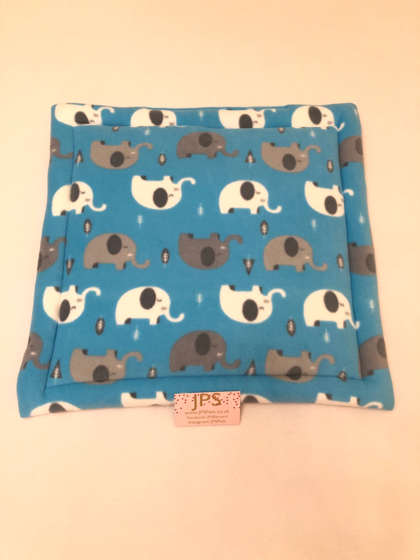 Lap Pad 14 x 14 inch - Blue Elephant