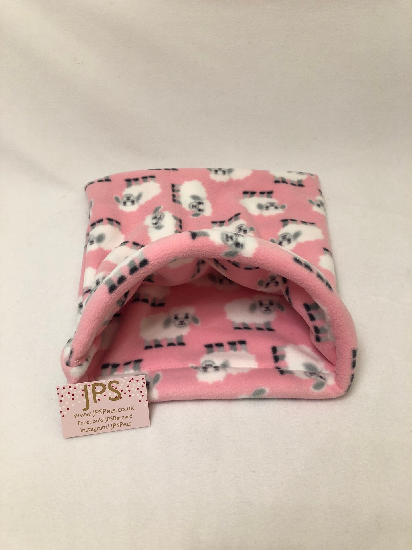 Pink sheep cuddle sack