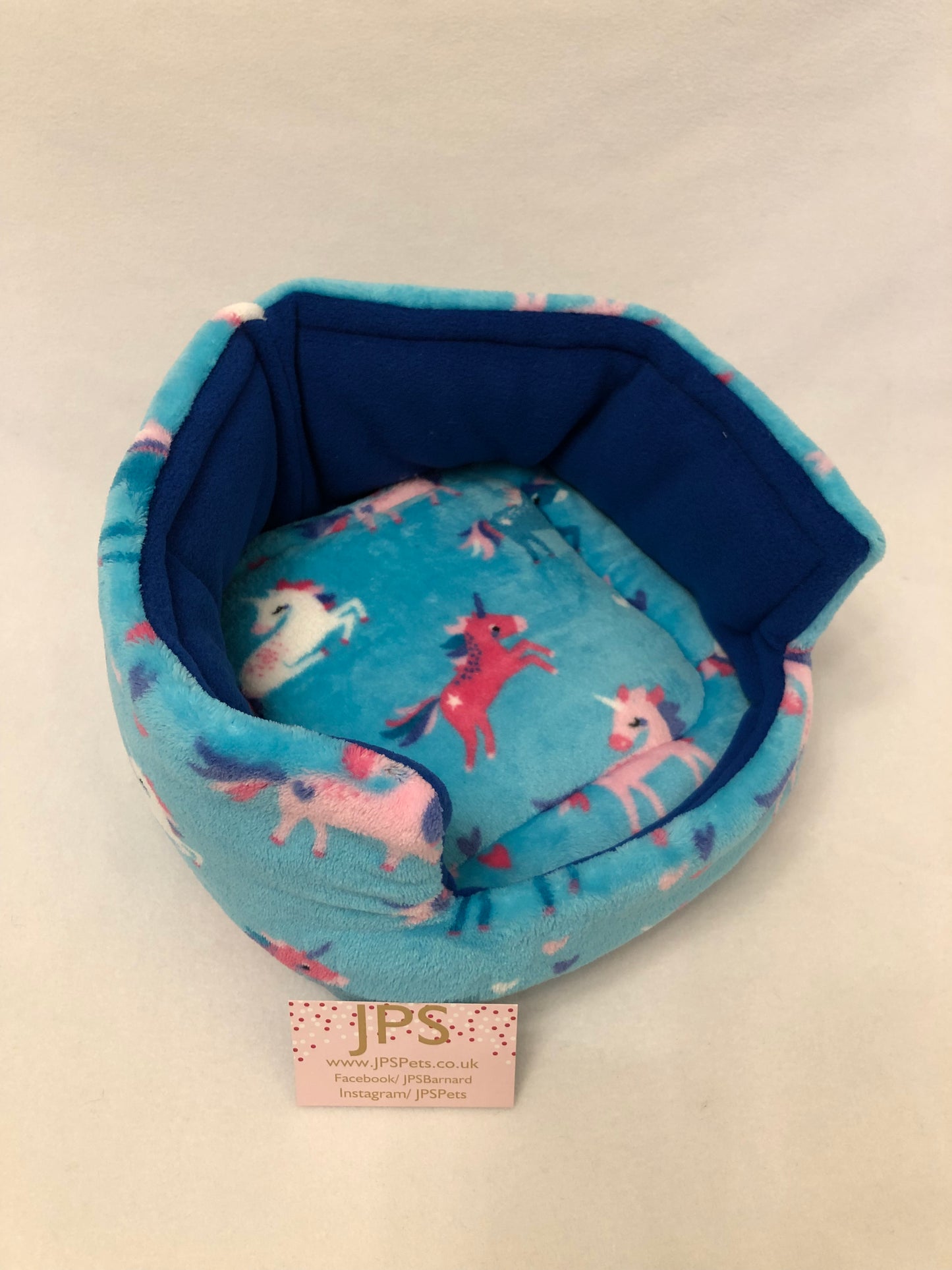 Cuddle Cup 11 Inch -Turquoise Unicorn & Royal Blue