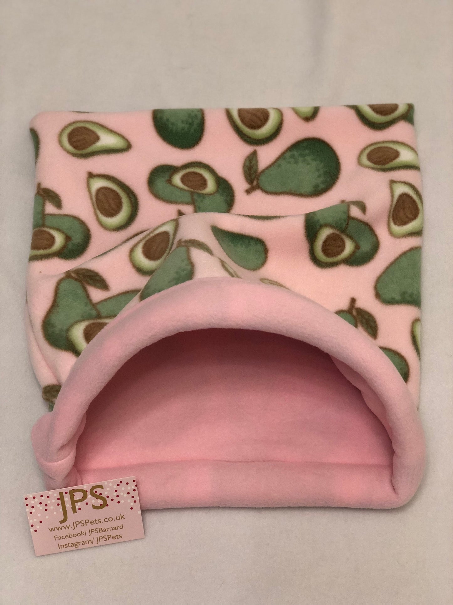 Cuddle Sack - Avocado & Baby Pink