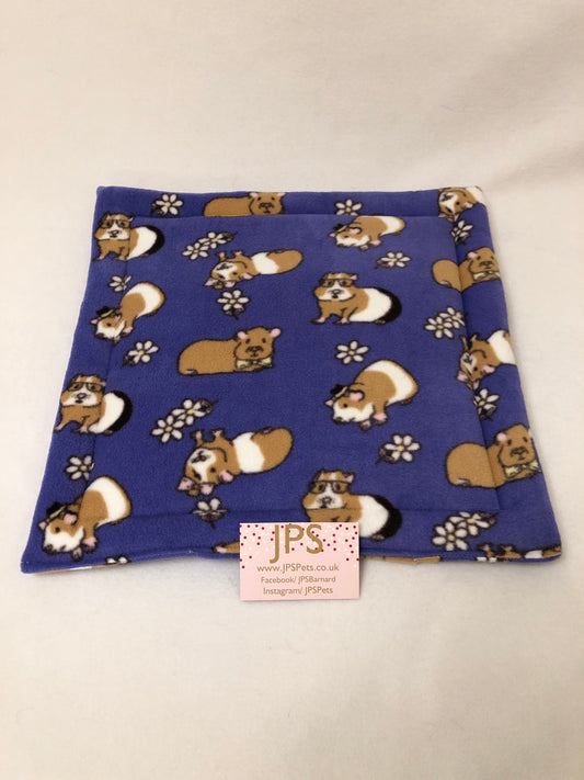 Guinea pig lap pad 14" x 14"