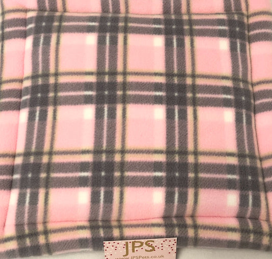 Blanket - pink tartan