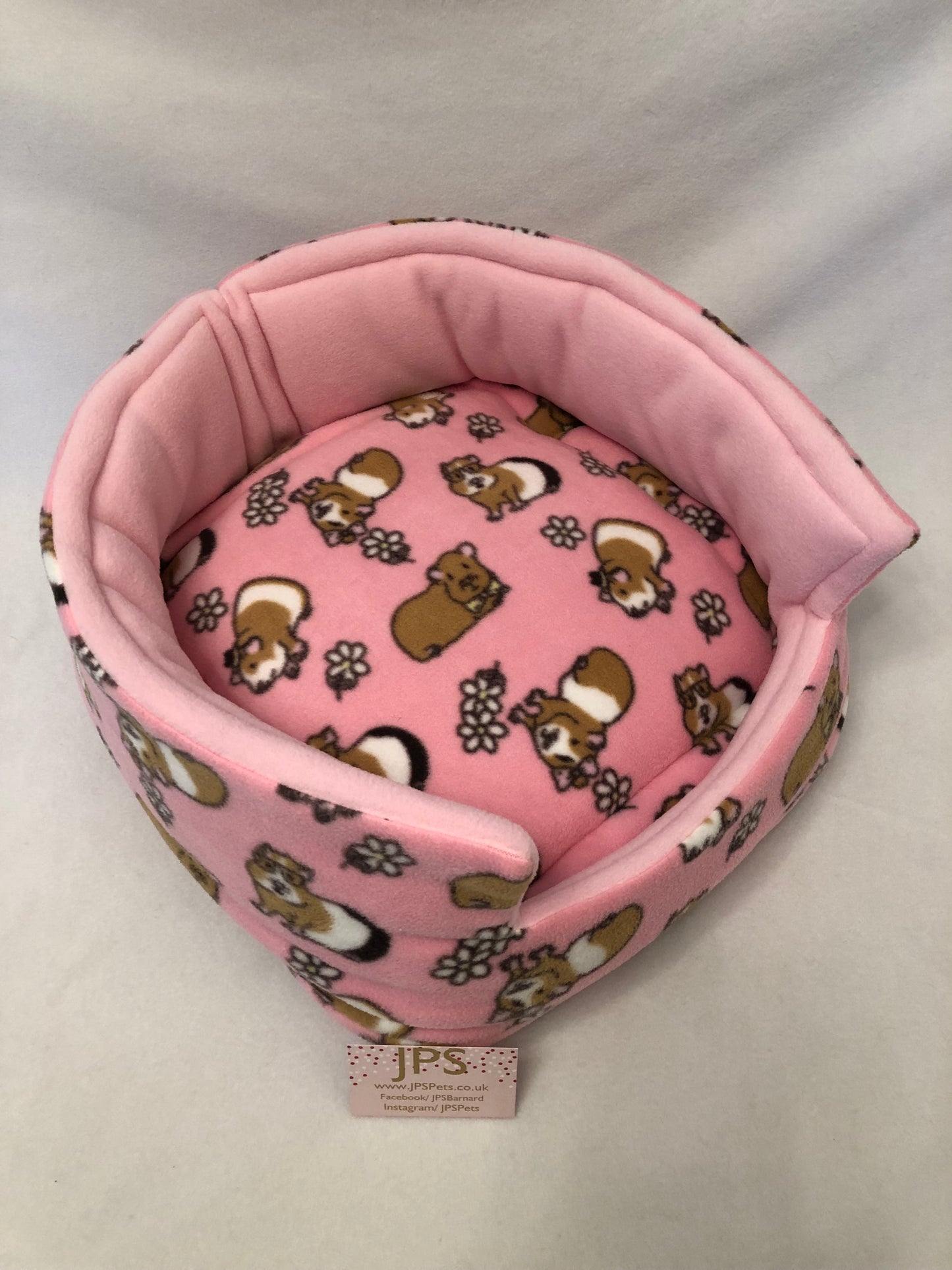 Cuddle Cup 16 Inch - Pink Guinea pig & Baby Pink