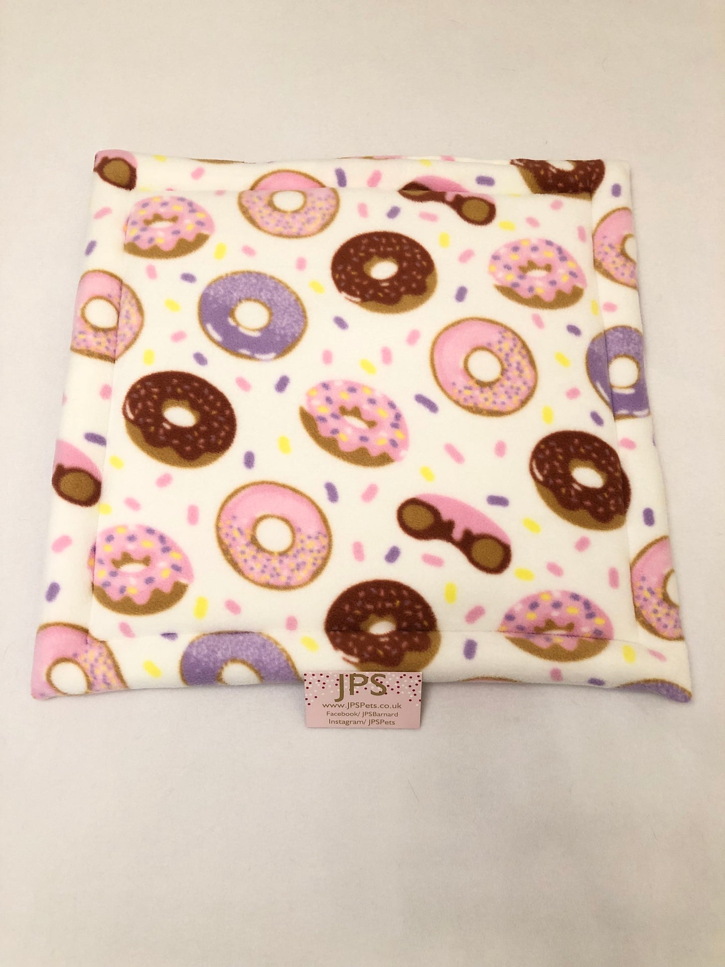 18 x 18 Inch Pad -  Doughnuts & Choose your own plain colour underside