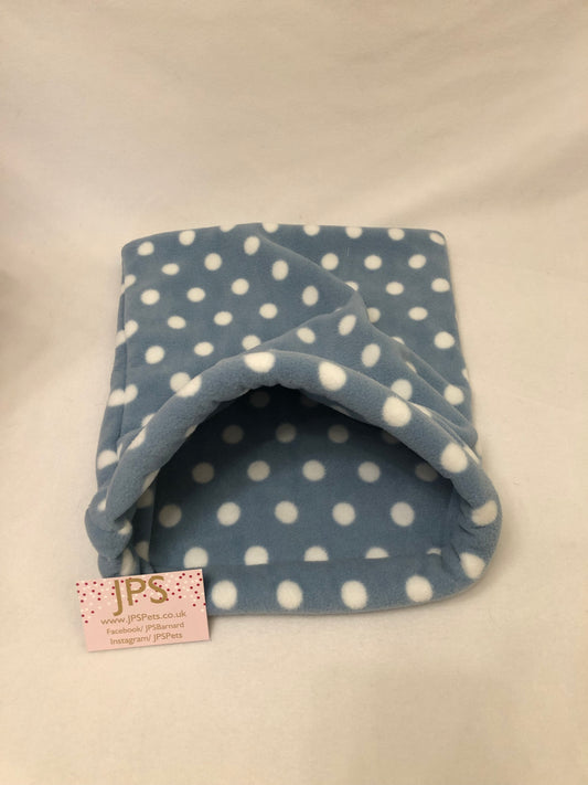 Cuddle Sack - Blue Polka