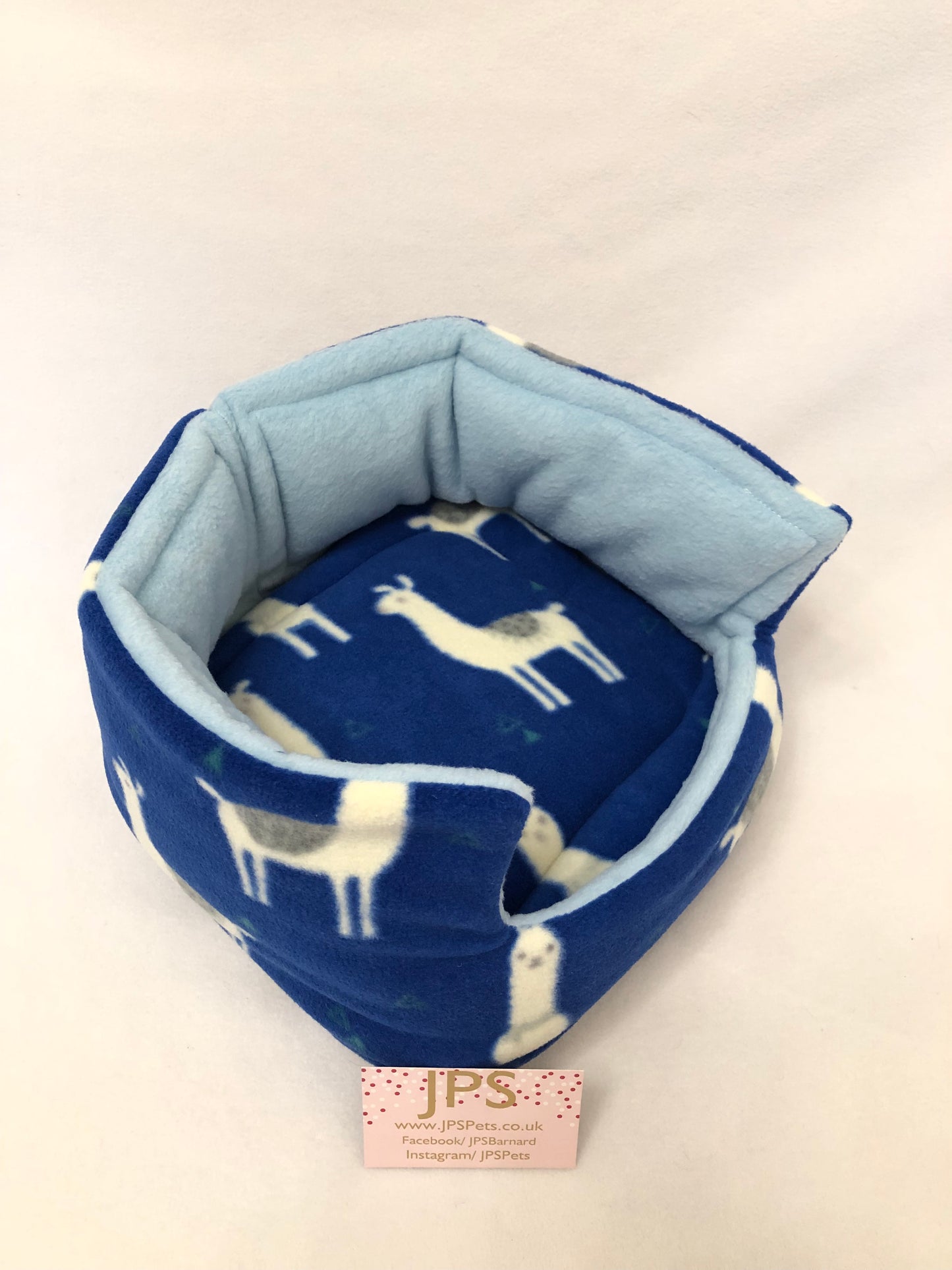 Cuddle Cup 11 Inch - Blue Llama & Baby Blue