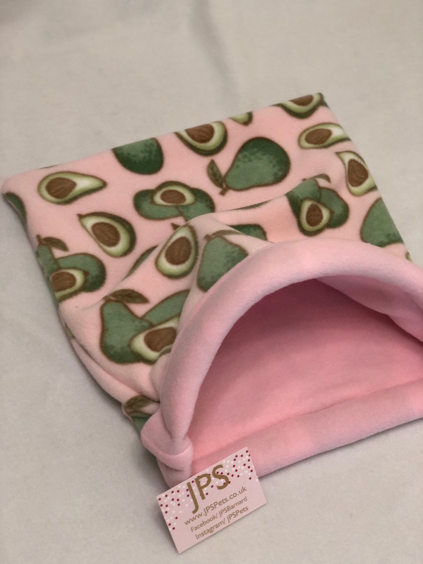 Cuddle Sack - Avocado & Baby Pink