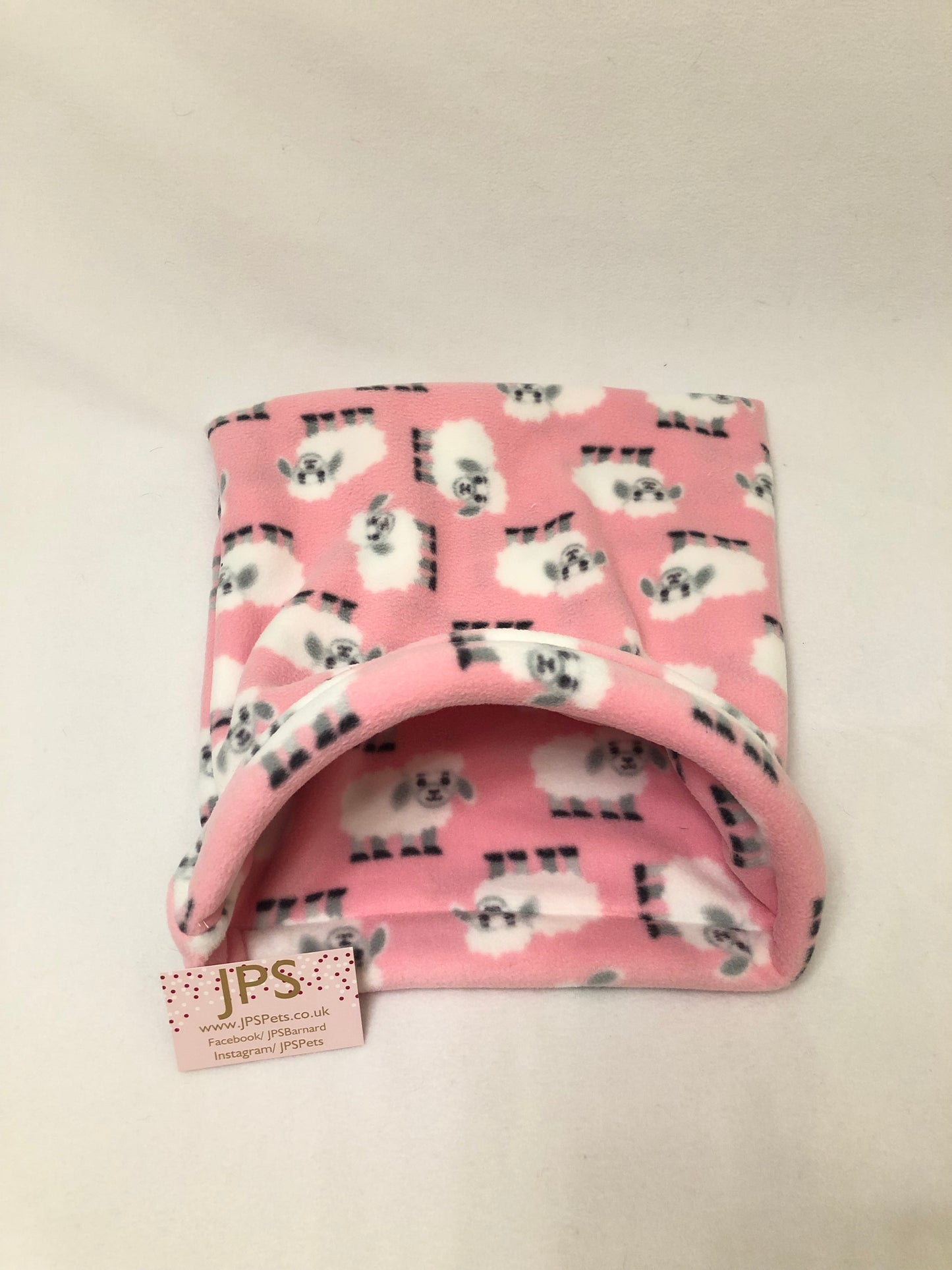 Pink sheep cuddle sack