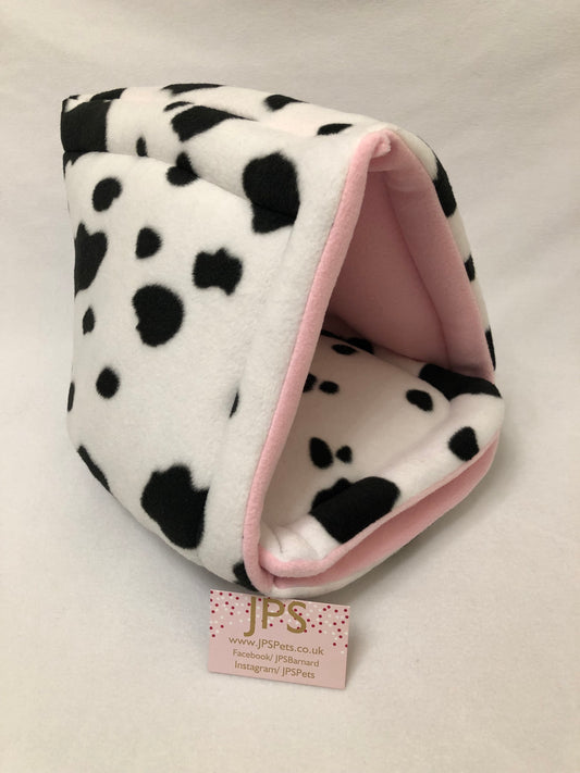 Igloo teepee - Cow Print & Baby Pink