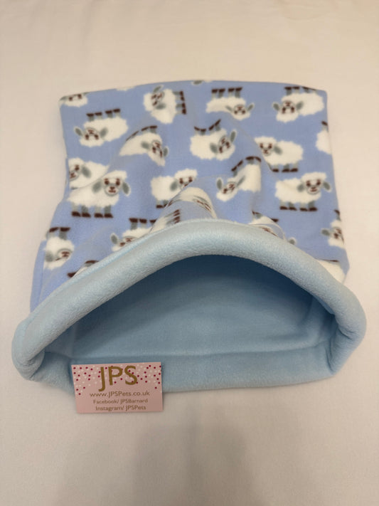 Cuddle Sack - Blue Sheep & Baby Blue