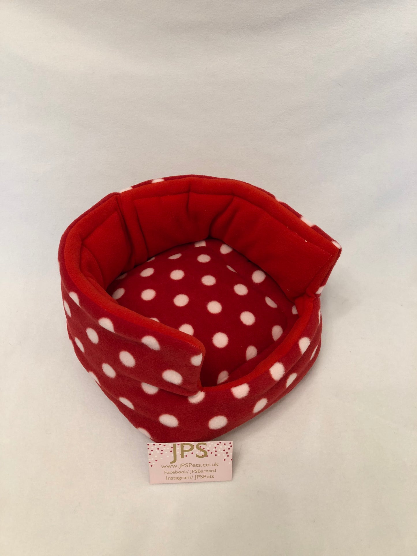 Cuddle Cup 11 Inch - Red Polka & Red