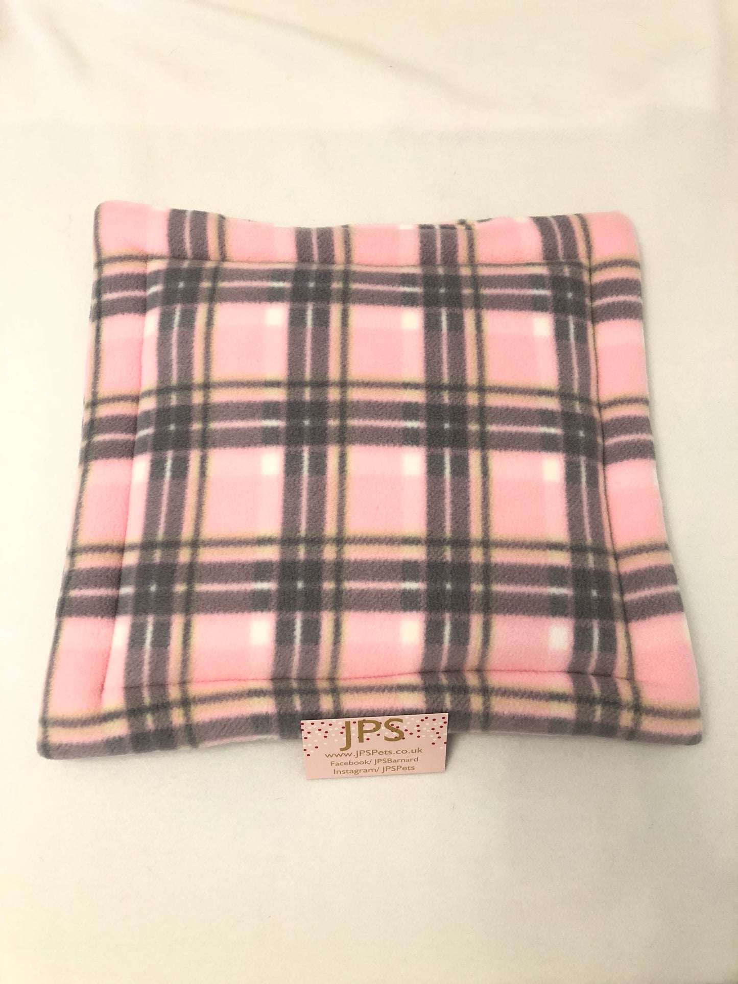 14 x 14 inch pad - Pink Tartan