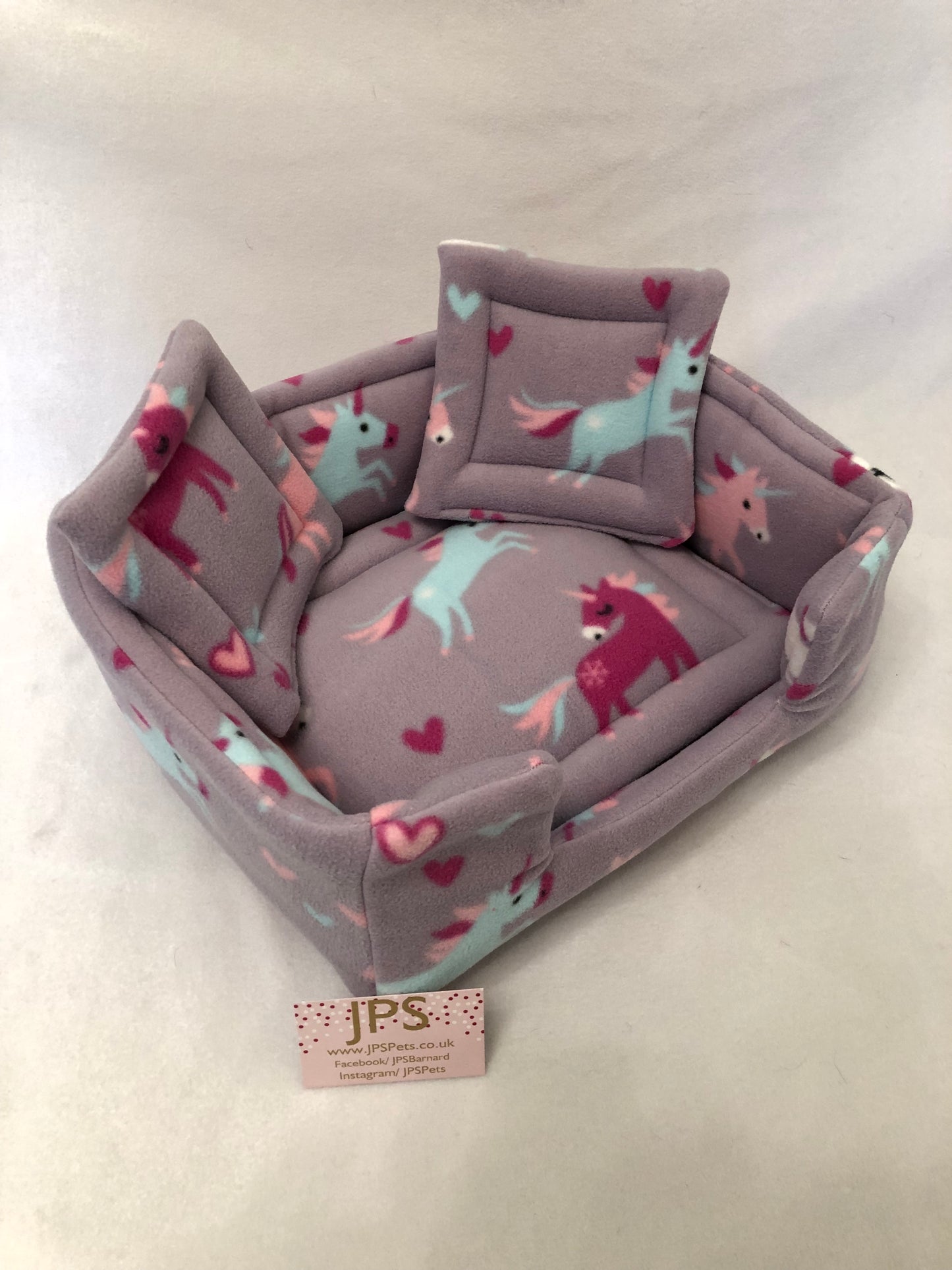 Sofa 13 x 11 x 5” inch - Lilac unicorn