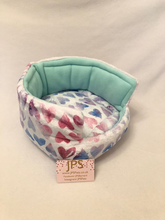 Cuddle Cup 11 Inch - Tinted Hearts & Mint