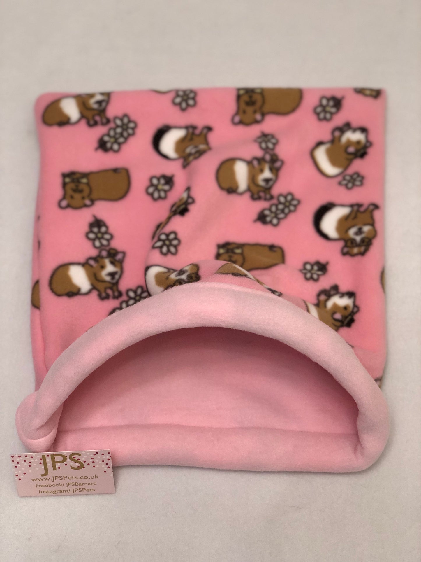 Cuddle Sack - Pink Guinea Pig & Baby Pink