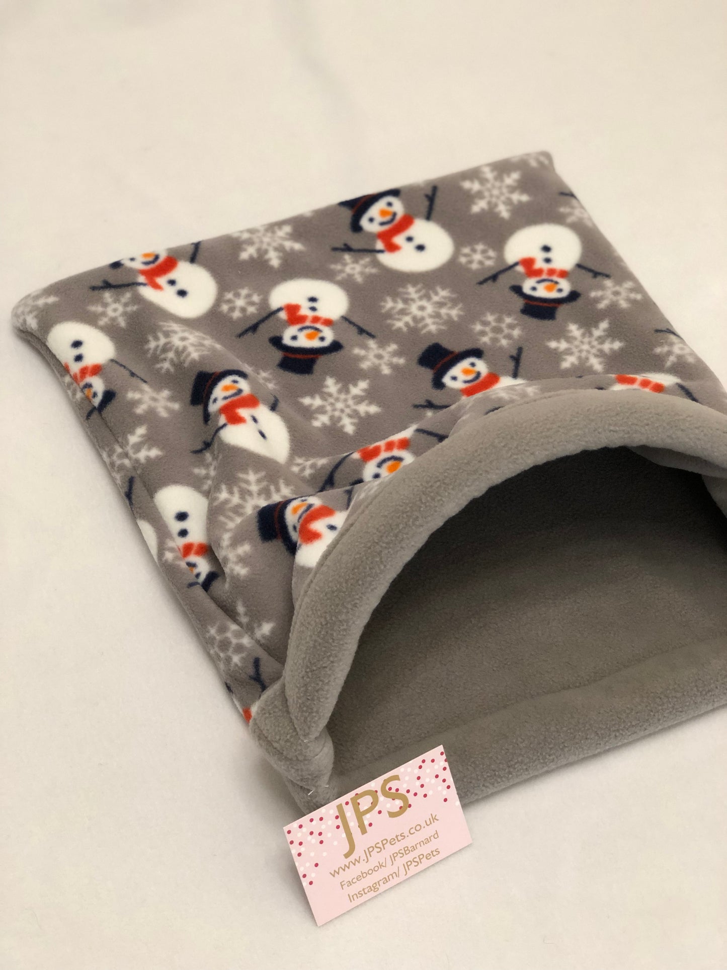 Cuddle Sack - Grey Snowman & Grey