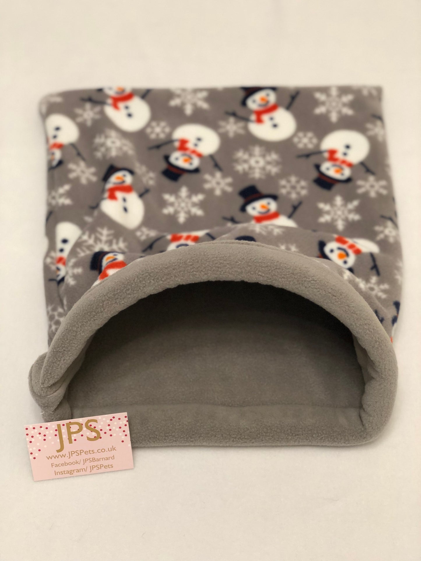 Cuddle Sack - Grey Snowman & Grey