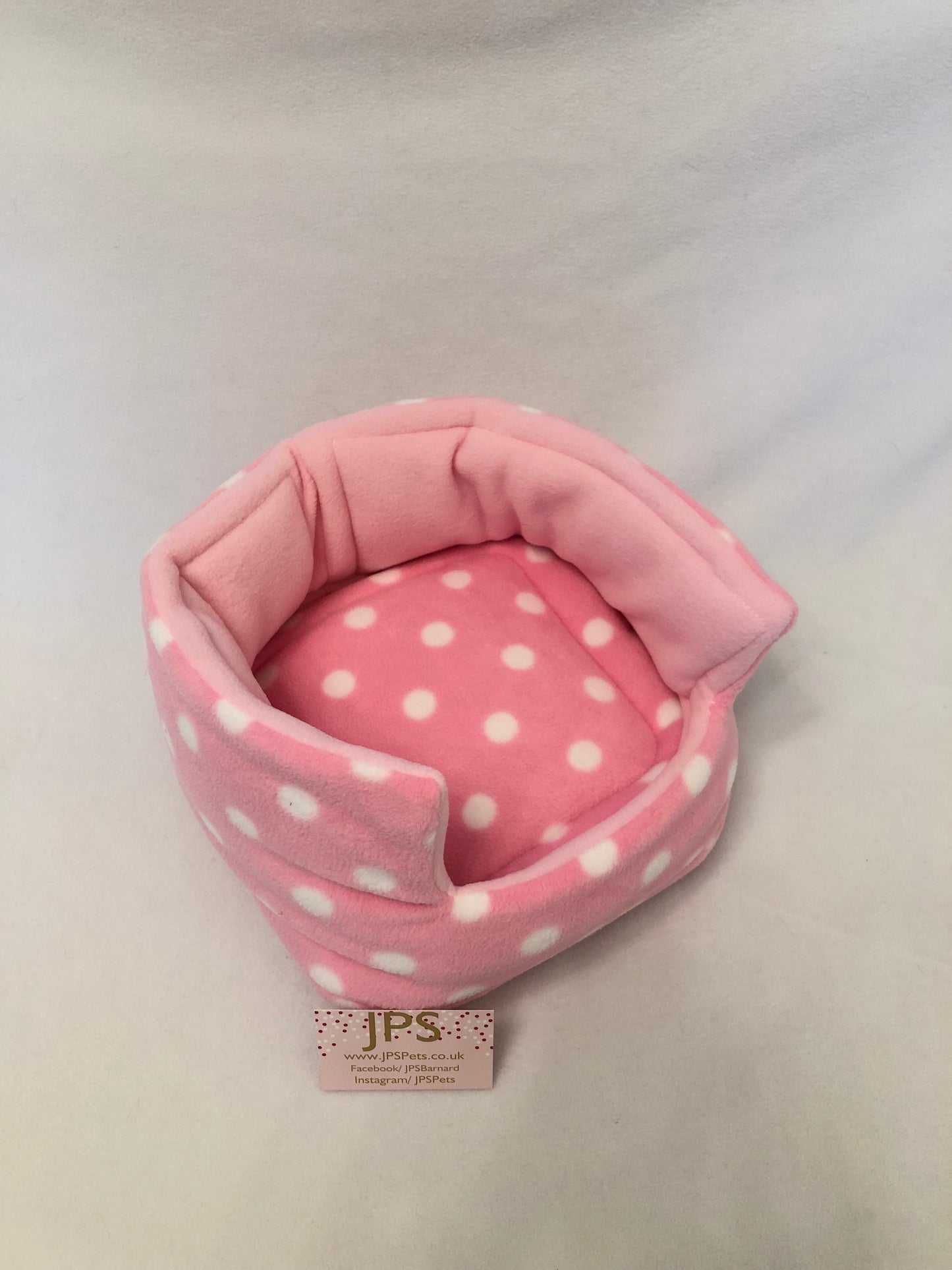 Cuddle Cup 11 Inch - Pink Polka & Baby Pink