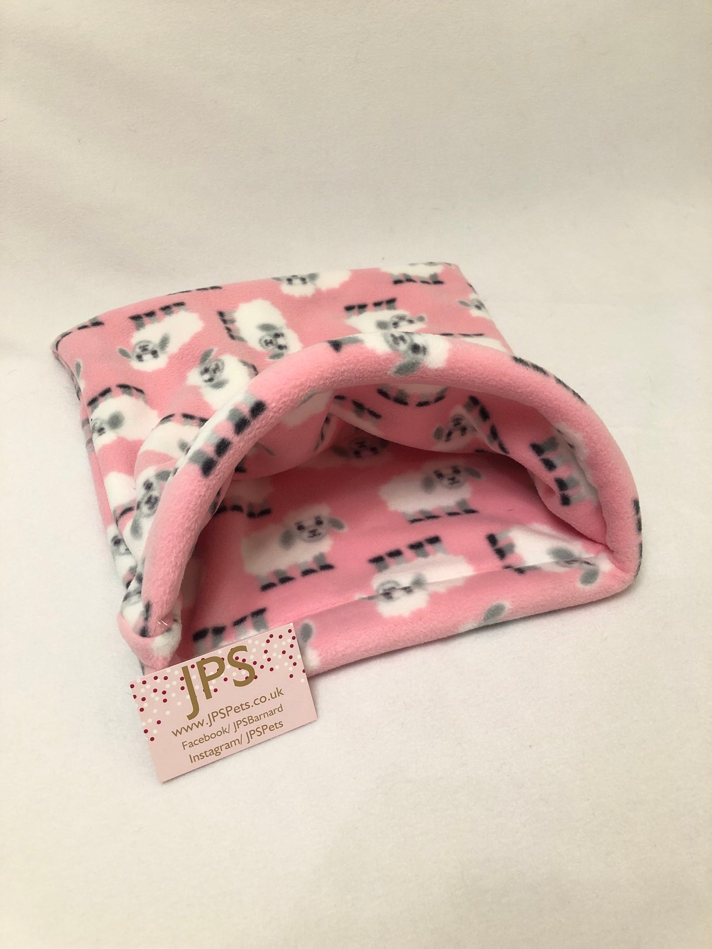 Pink sheep cuddle sack