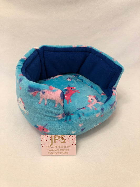 Cuddle Cup 11 Inch -Turquoise Unicorn & Royal Blue