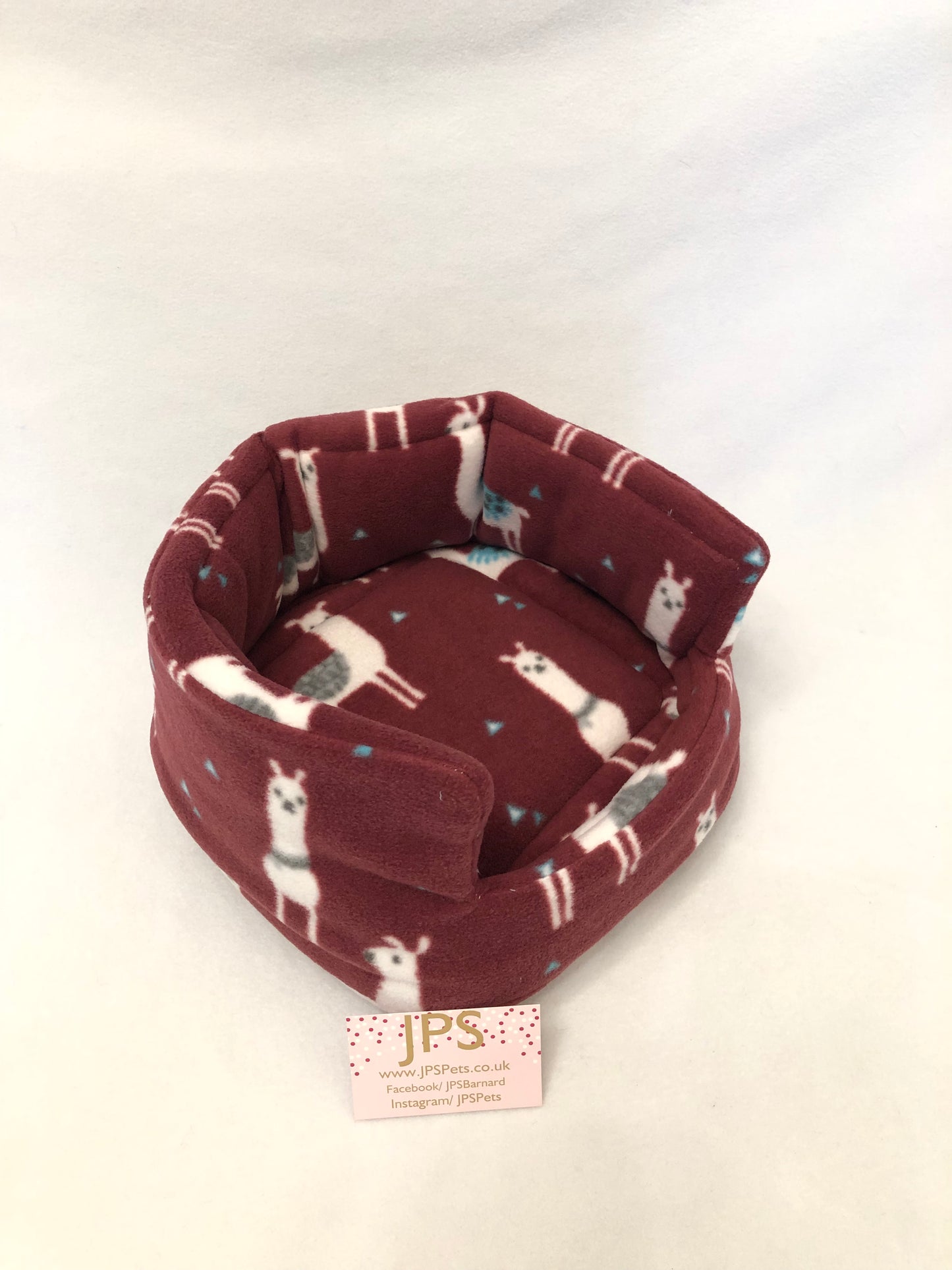 Cuddle Cup 11 Inch - Wine Llama