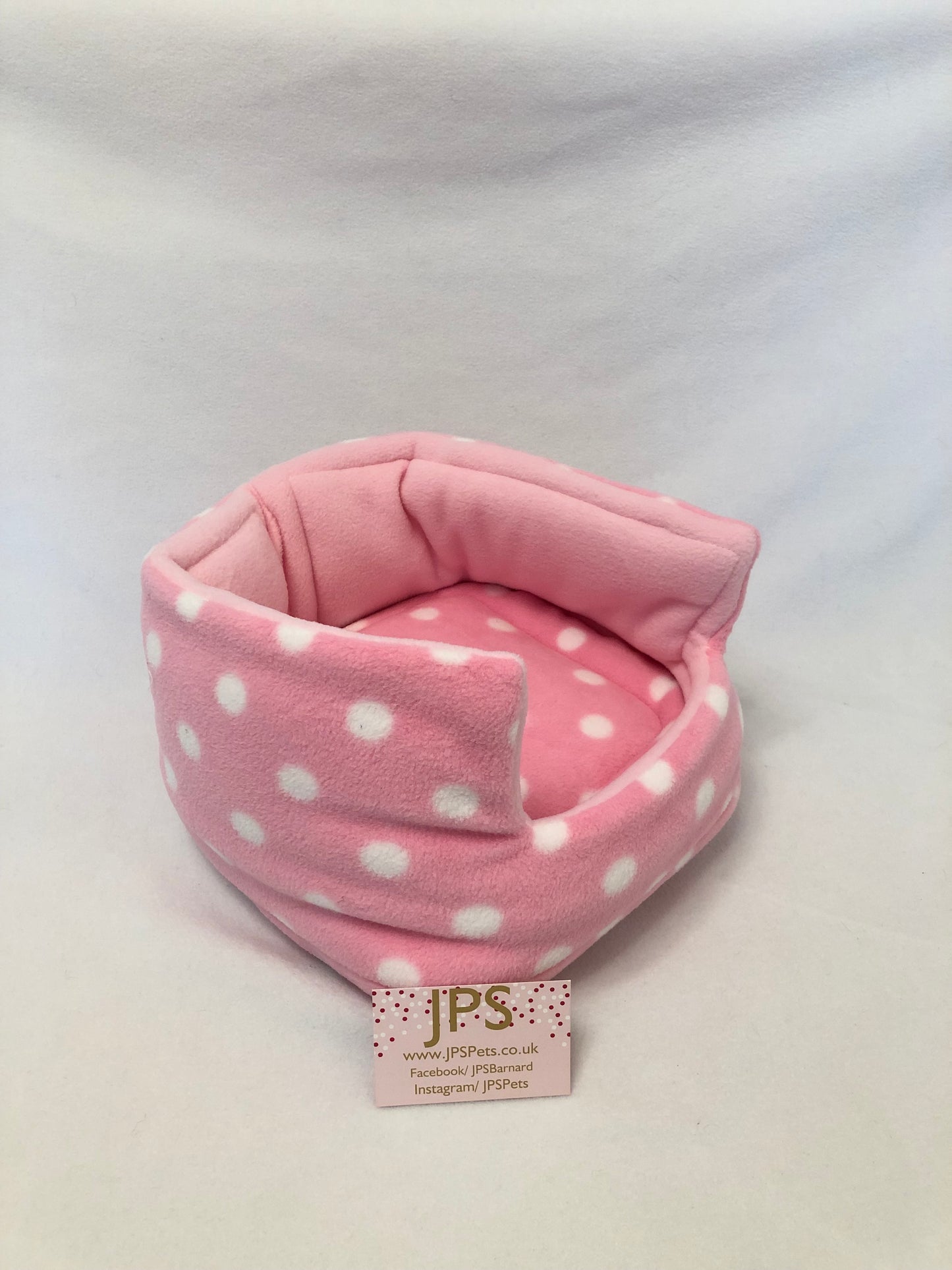 Cuddle Cup 11 Inch - Pink Polka & Baby Pink