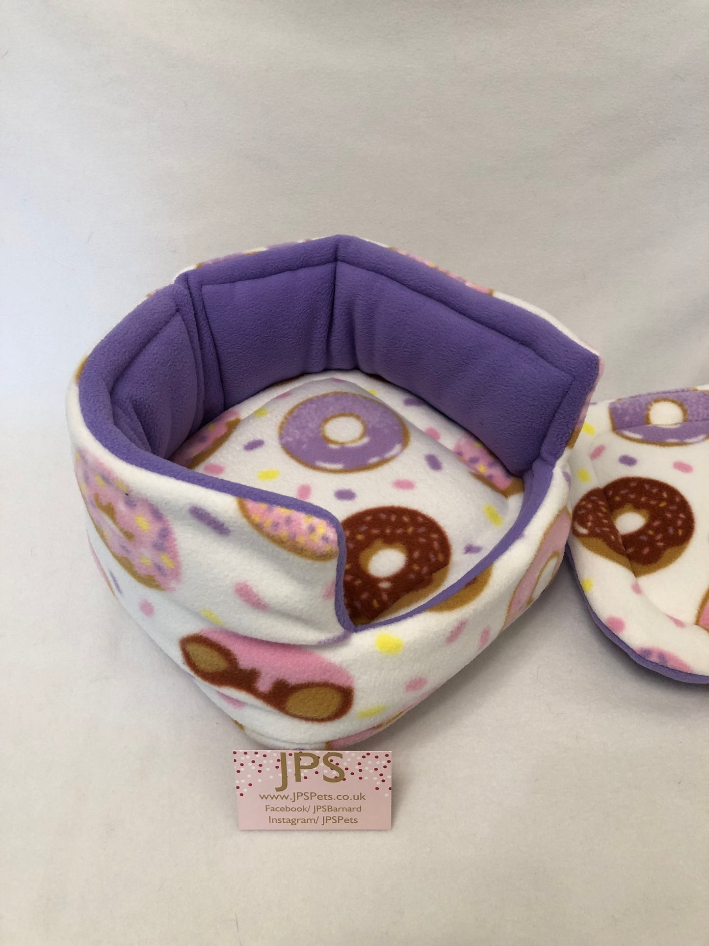 Cuddle Cup 11 Inch - Doughnut & Lavender with a spare internal Pad