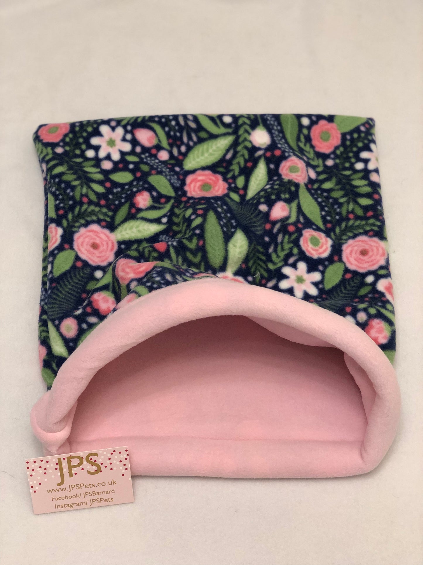 Cuddle Sack - Night Garden & Baby Pink