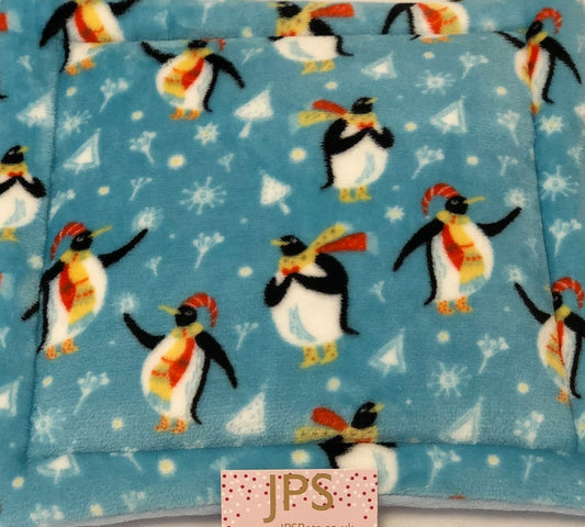 Cage Liners - penguin cuddle fleece