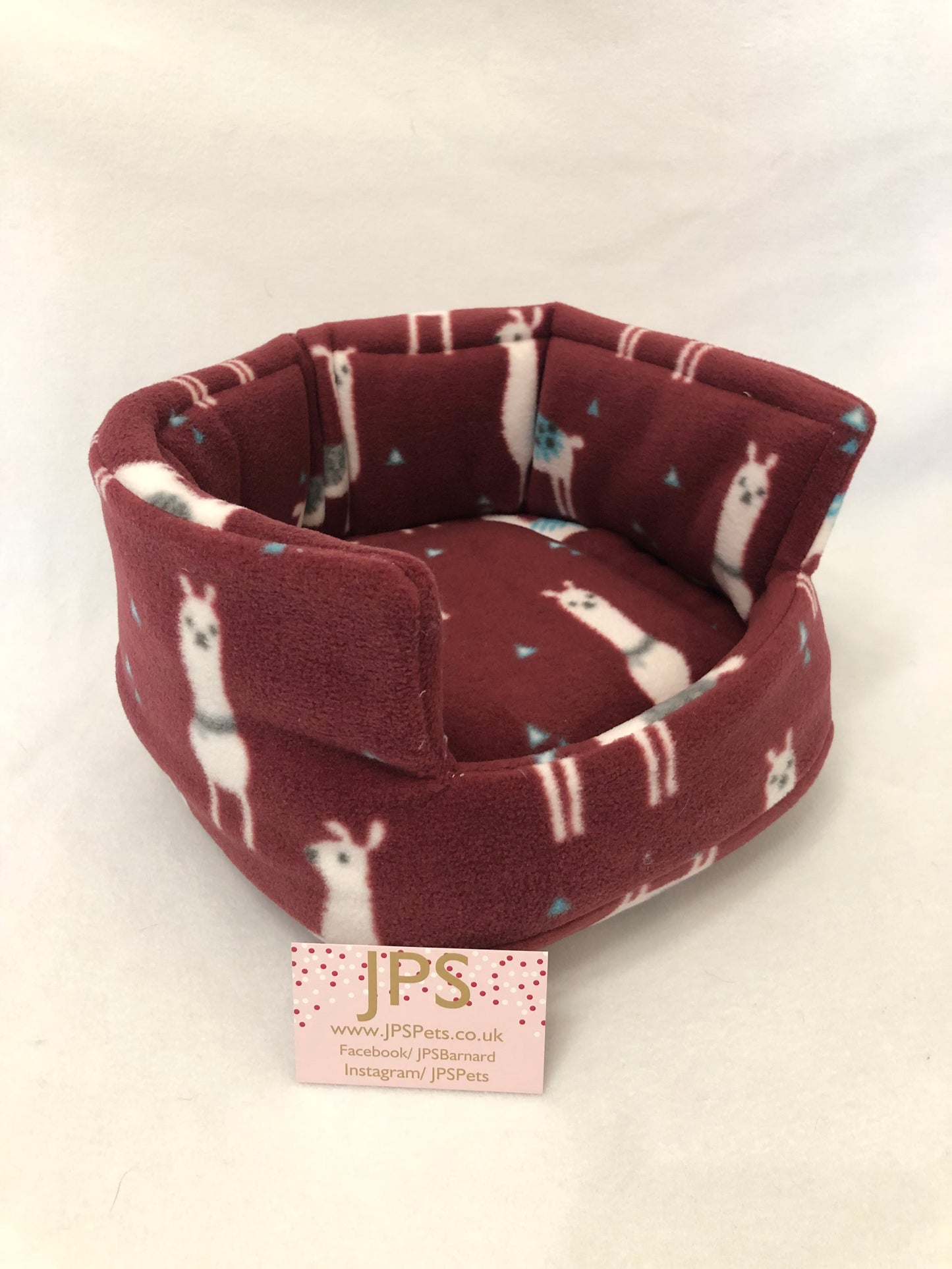 Cuddle Cup 11 Inch - Wine Llama