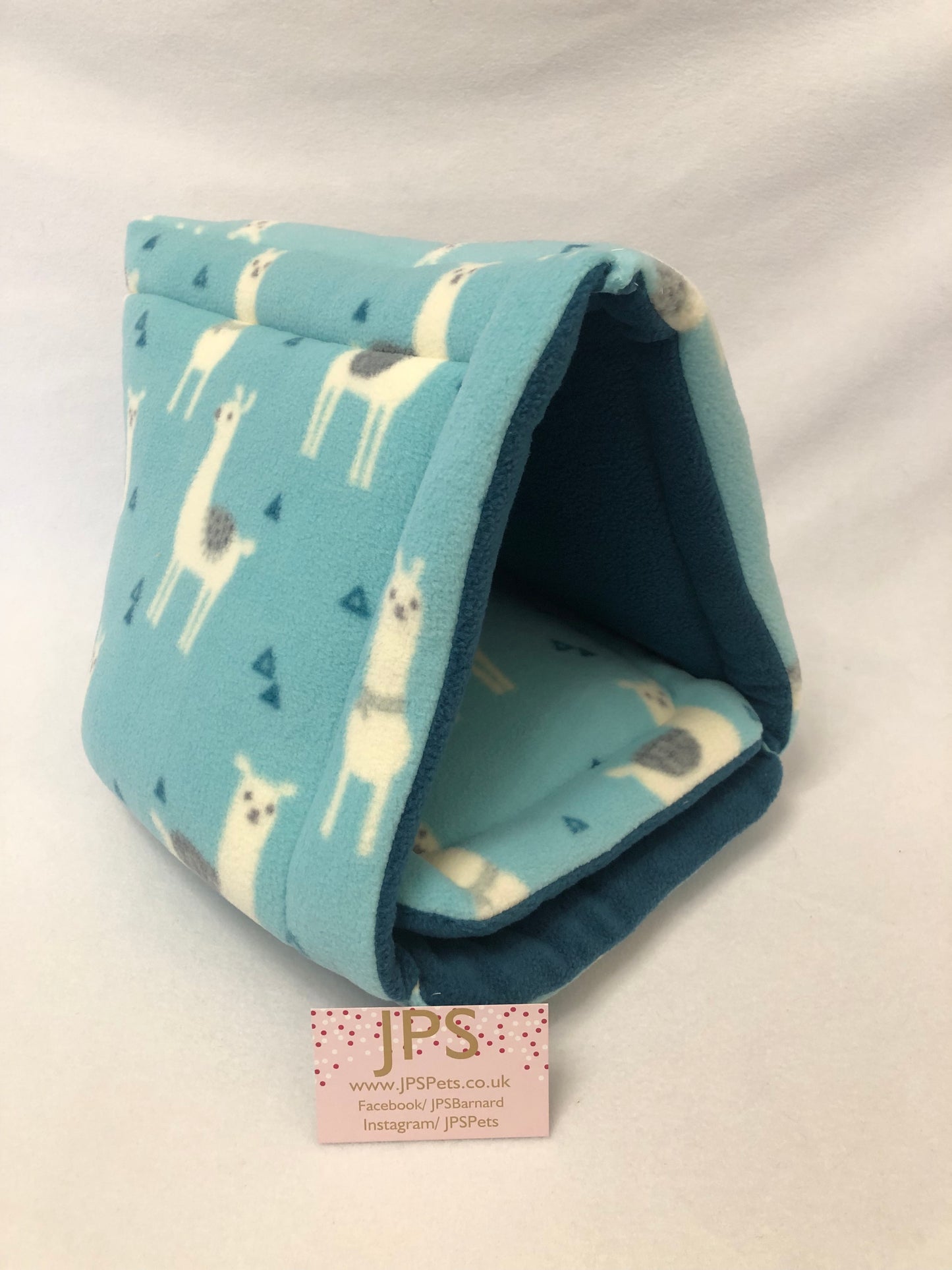 Igloo teepee - Mint Llama & Sea Green