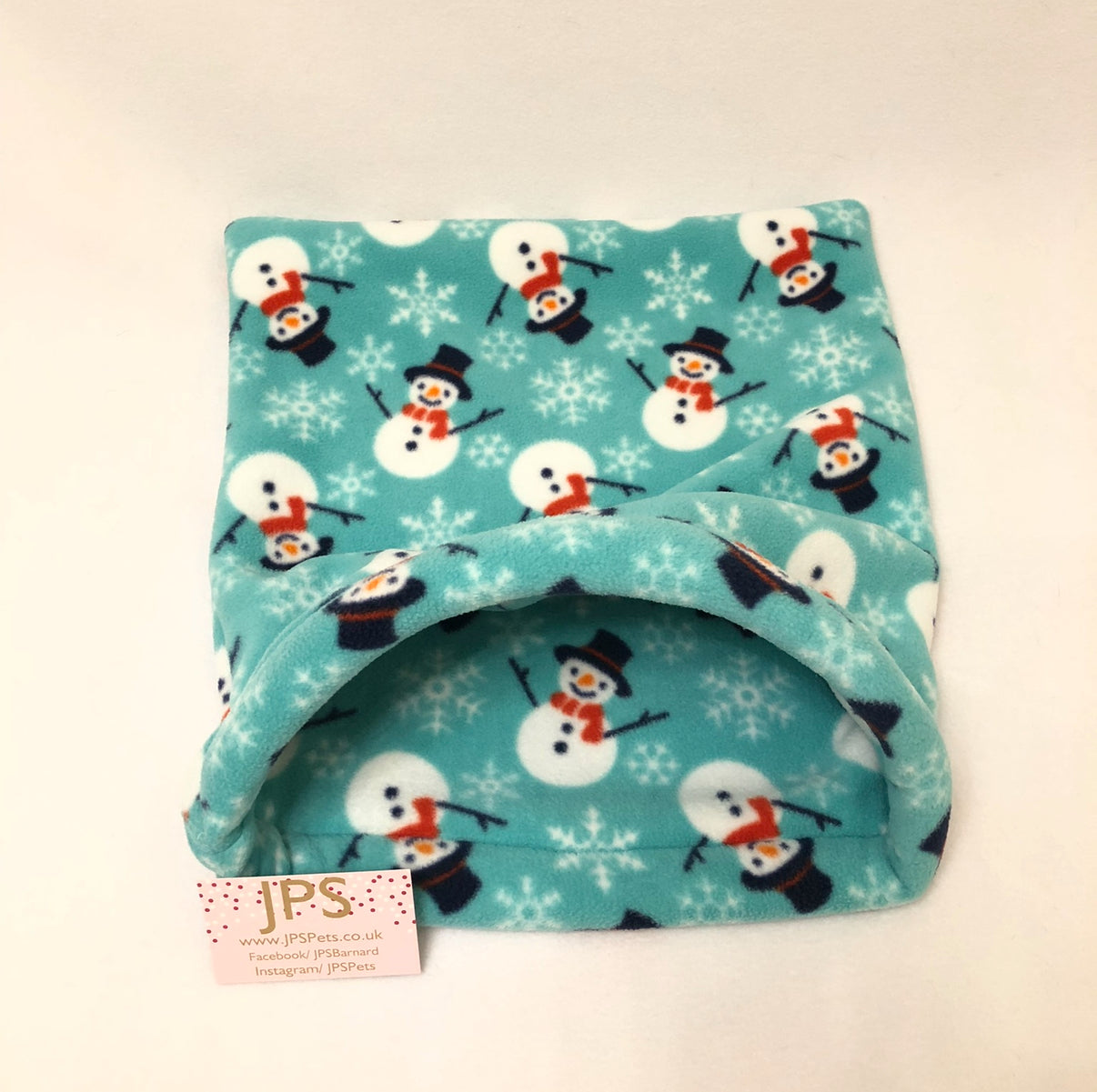 Cuddle Sack - mint snowman