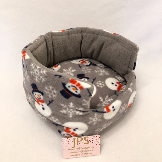 Cuddle Cup 11 Inch - grey Snowman & grey
