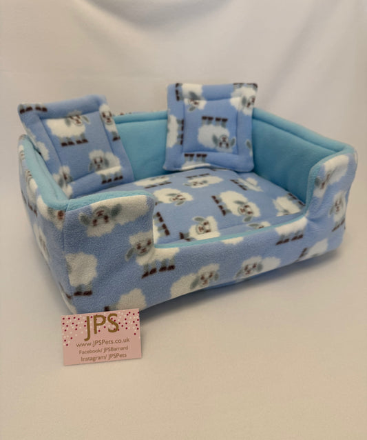 Sofa 16 x 13 inch - Blue Sheep & Baby Blue