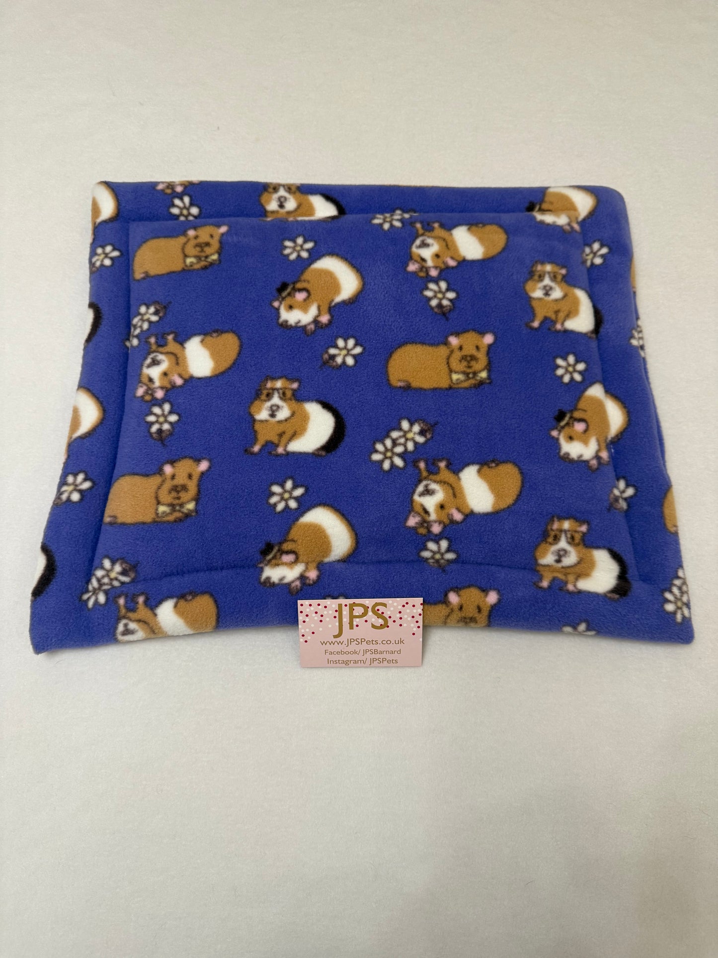 15 x 18 Lap pad - violet guinea pig