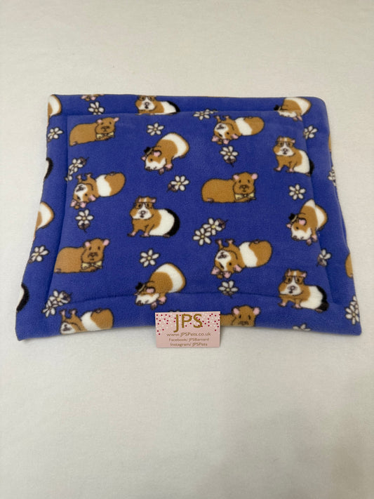 15 x 18 Lap pad - violet guinea pig