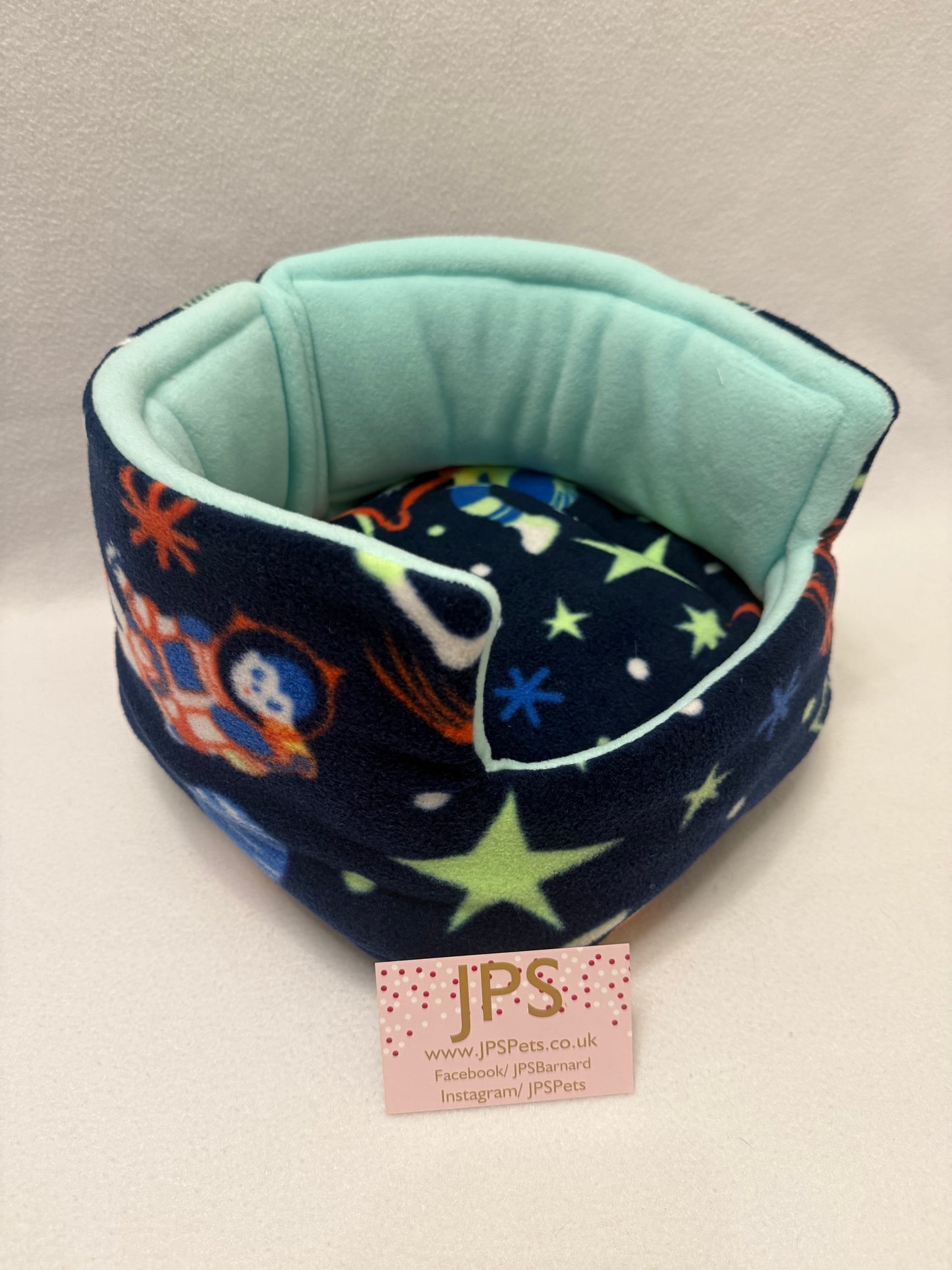 Cuddle Cup 11 Inch - Astronaughts & mint