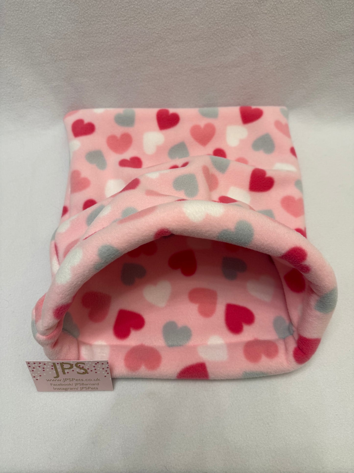 Cuddle Sack - Pink Hearts
