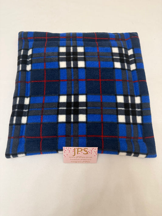 14 x 14 Inch Pad - Blue Tartan