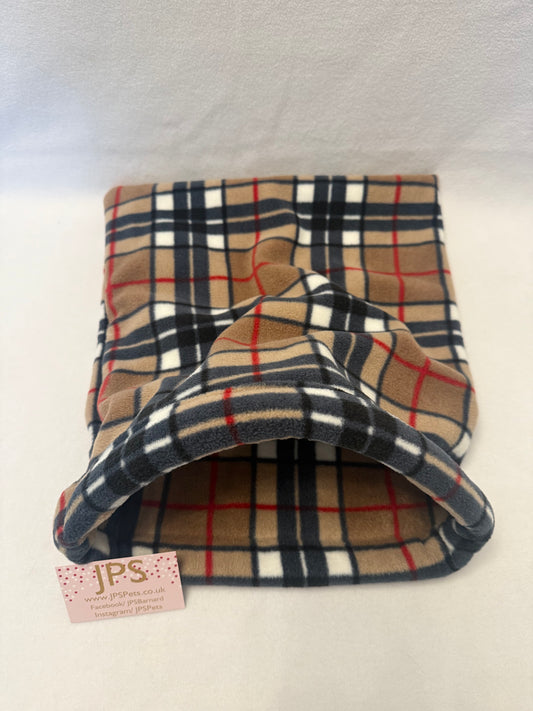 Cuddle Sack - Stone Tartan